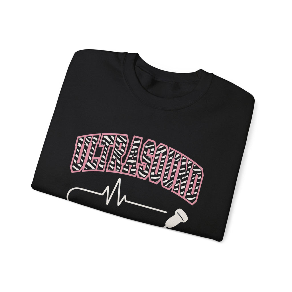 Ultrasound Heartbeat with Probe Sweatshirt | Medical Sonographer Shirt | Ultrasound Tech Gift, Sonography Sweatshirt, Radiology Nurse Gift
