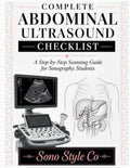 Abdominal Ultrasound Protocol Checklist | Sonography Student Study Guide (PDF Download)