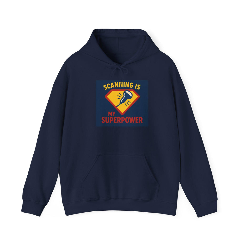 Ultrasound Tech Hoodie: Scanning Is My Superpower (Sonography Gift)