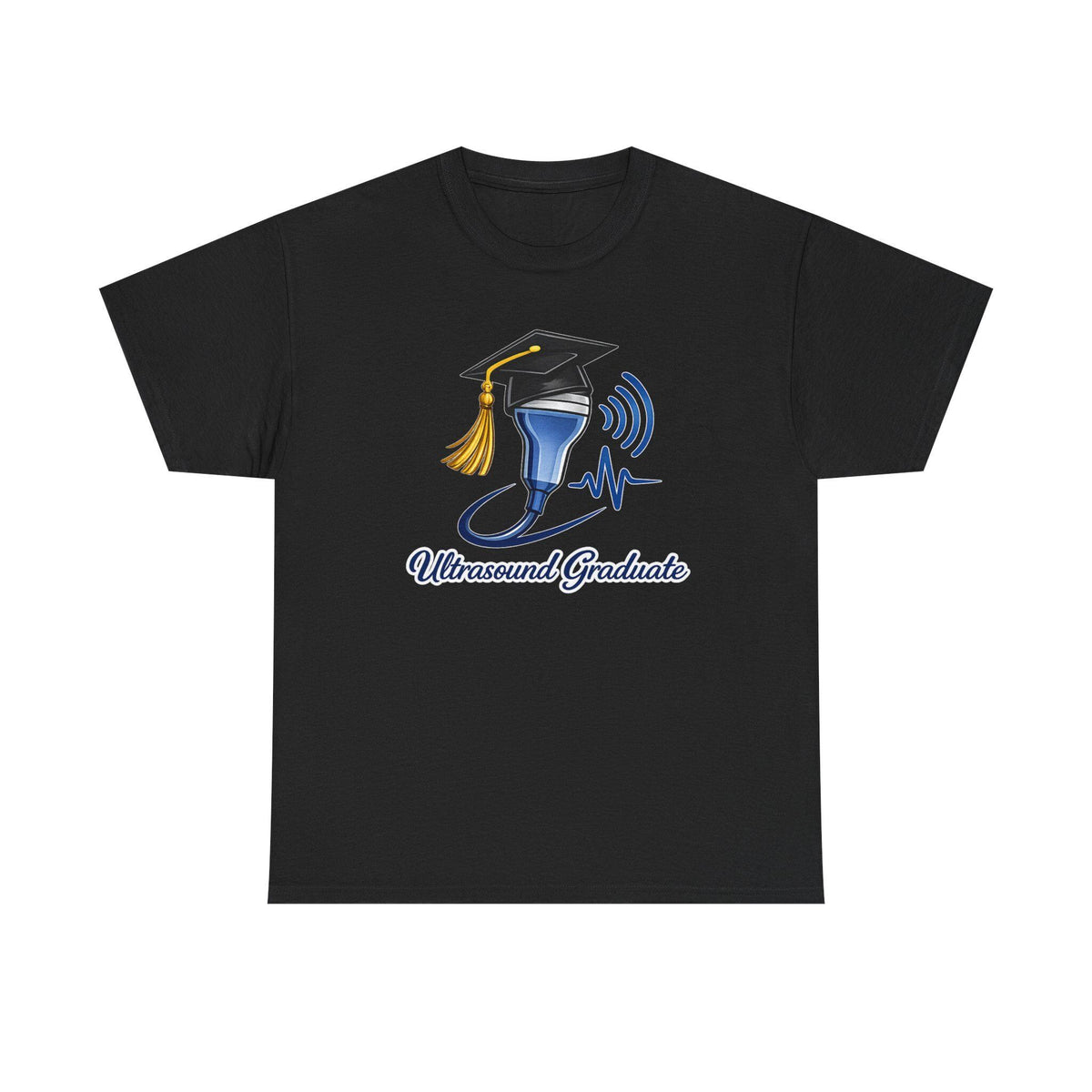 Ultrasound Graduate T-Shirt | Sonography Tech Gift (100% Cotton)