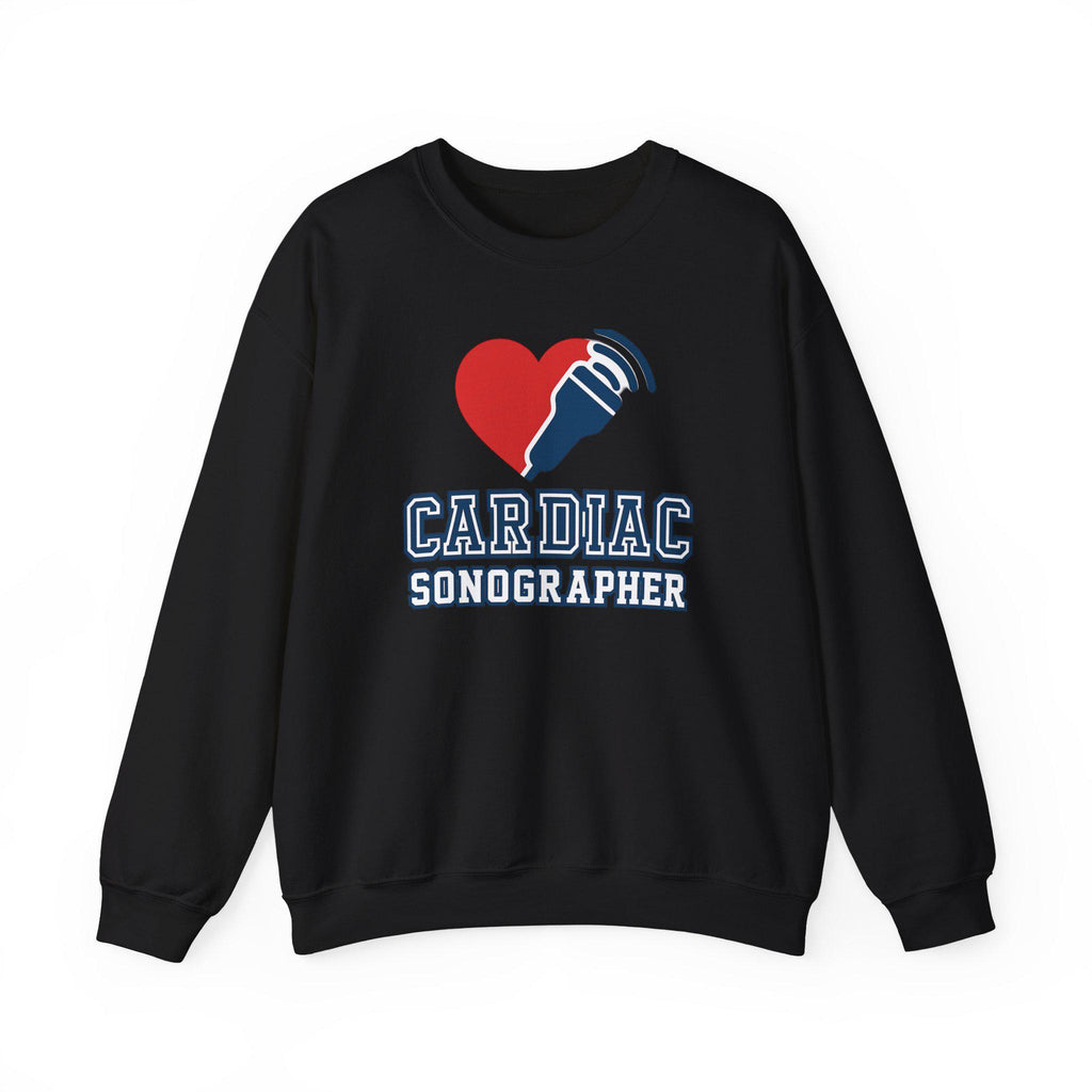 Cardiac Sonographer Sweatshirt | Ultrasound Tech Gift | Echocardiography Pullover | Medical Sonography Hoodie | Heart Ultrasound Shirt RN