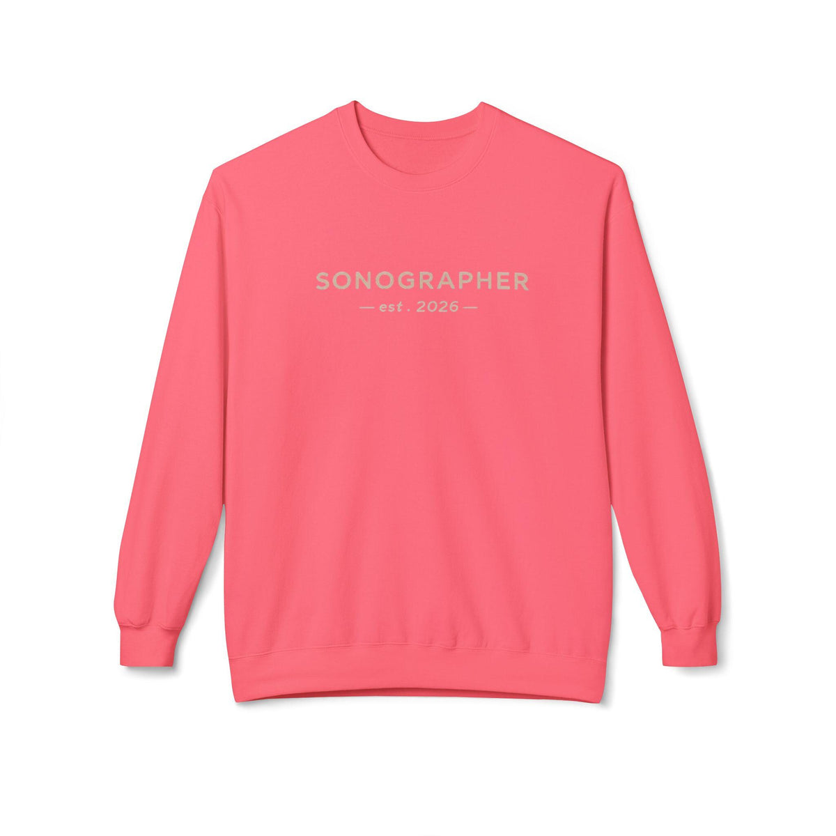Sonographer EST 2026 Sweatshirt | Sonography Tech Crewneck