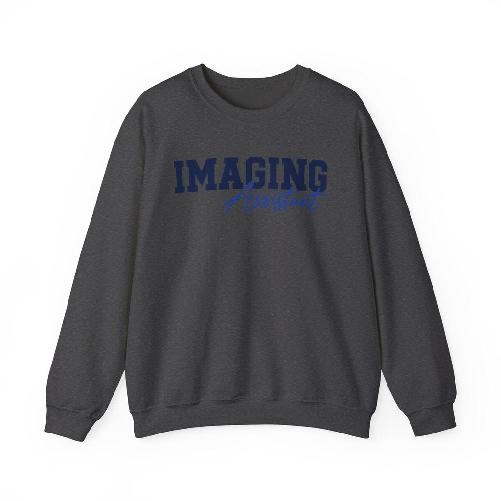 Imaging Assistant Sweatshirt, Retro Varsity Script Crewneck, Radiology Tech Gift, Medical Imaging Pullover