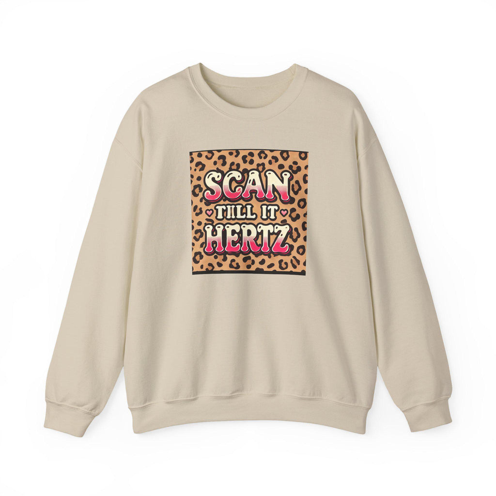 Ultrasound Humor Cheetah Print Sweatshirt, Funny Sonographer Crewneck, Ultrasound Tech Gift, Medical Reveal Shirt, Radiology Jumper