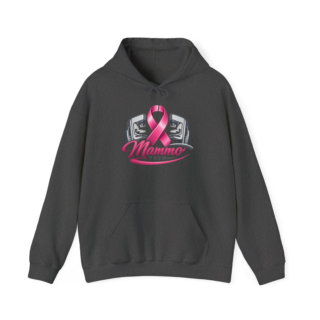Pink Ribbon Mammo Tech Hoodie | Radiology Tech Gift, Breast Cancer Awareness