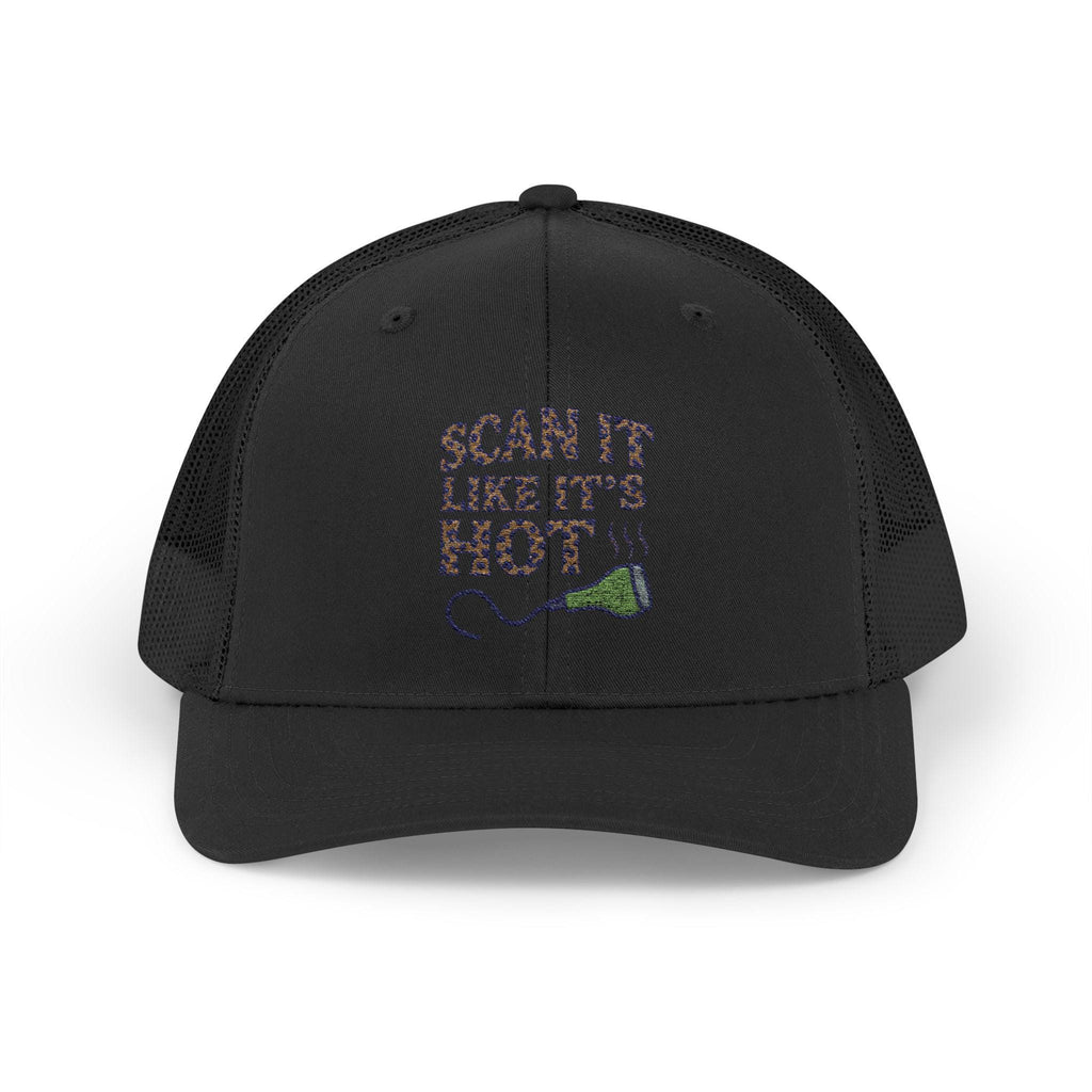 Scan It Like It's Hot Trucker Hat, Funny Barcode Cap, Retail Worker Meme Snapback