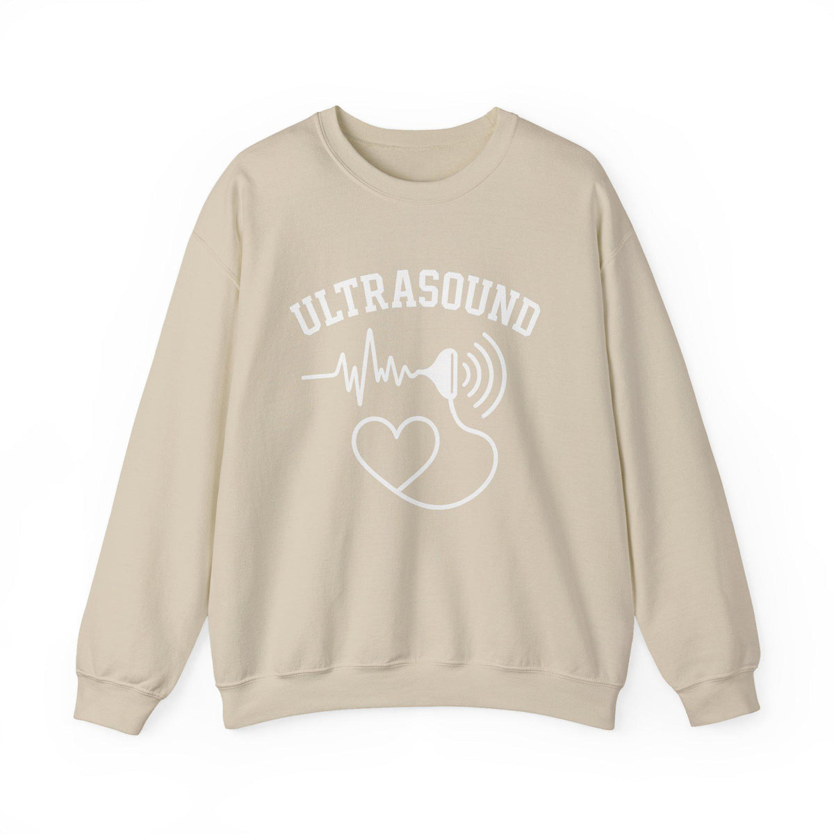 Ultrasound Tech Sweatshirt, Medical Sonographer Crewneck, Cotton Blend Nurse Pullover, Radiology Gift, Healthcare Worker Apparel, Cozy Top