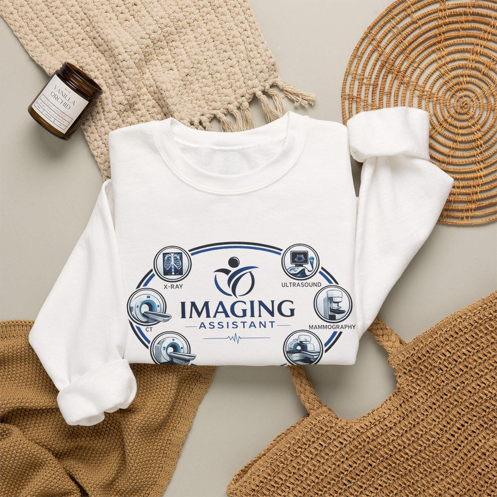 Imaging Assistant Sweatshirt, Medical Radiology Crewneck, Diagnostic Imaging Gift, Rad Tech Pullover
