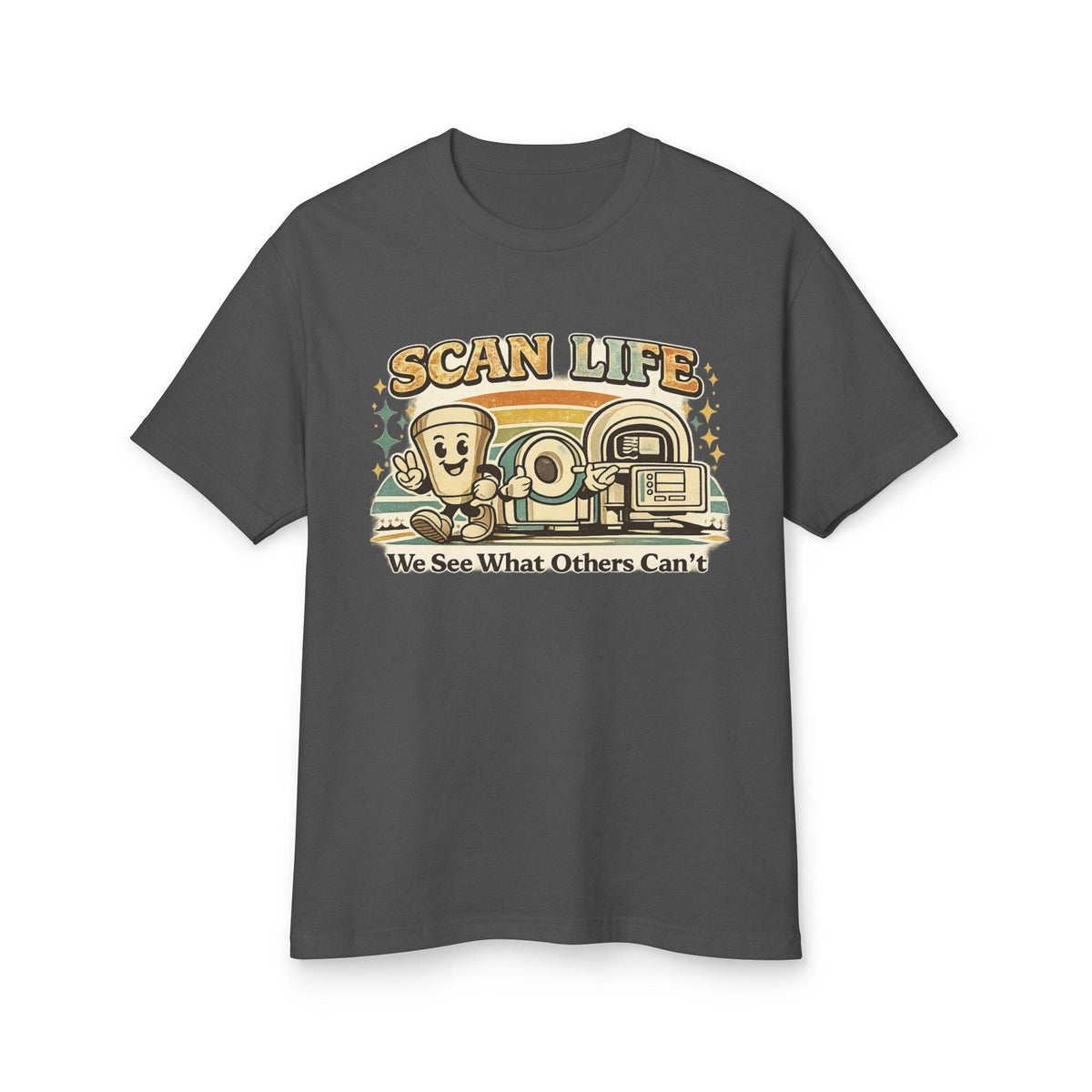 Ultrasound Tech T-shirt | Medical Imaging X-Ray CT MRI Design, Radiologic Technologist Apparel