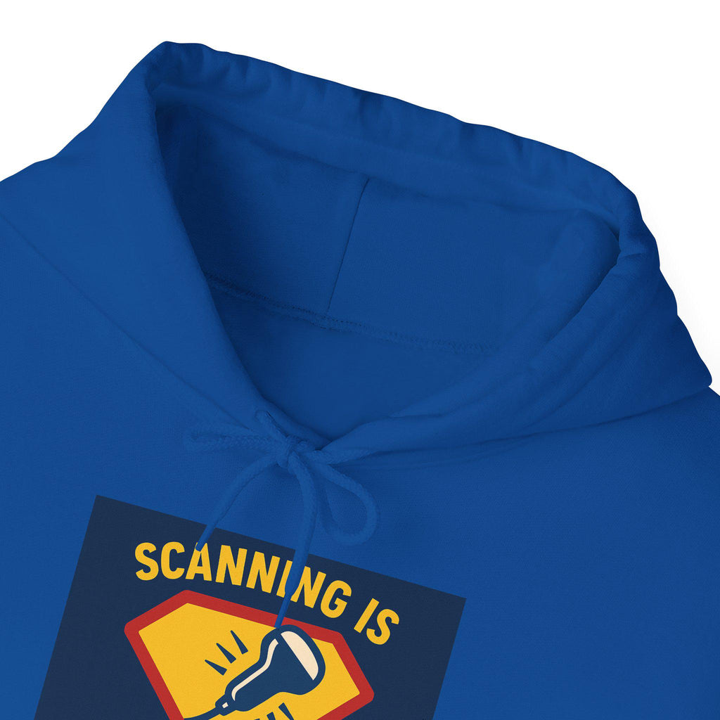 Ultrasound Tech Hoodie: Scanning Is My Superpower (Sonography Gift)