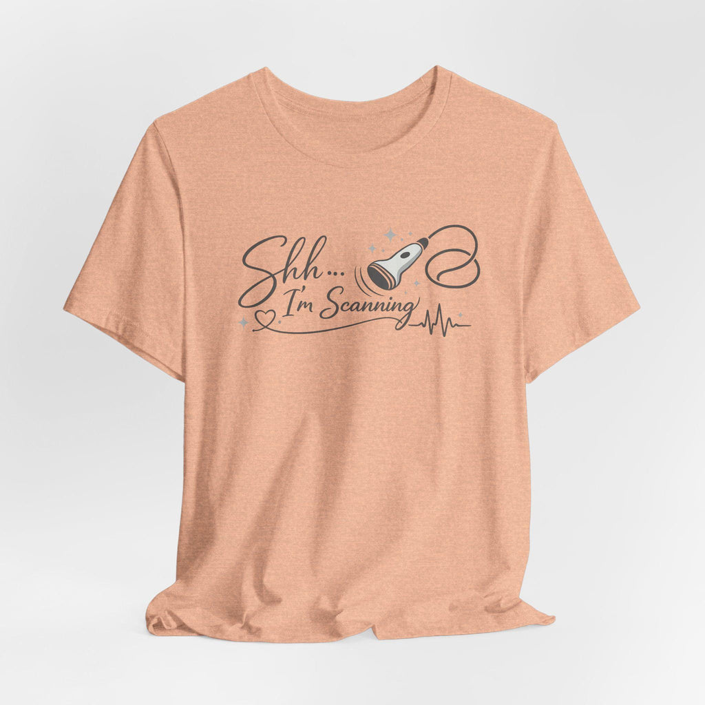 Medical Humor T-Shirt, Sonographer Gift, Radiology Tech Life (Airlume Cotton)