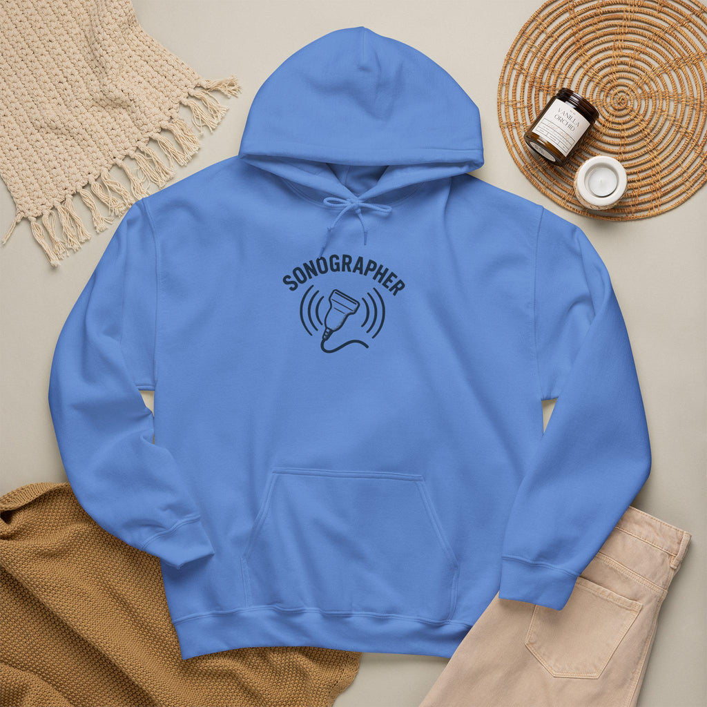 Chic Sonographer Hoodie | Ultrasound Tech Apparel | Medical Radiology Sweatshirt | Sonography Gift | Healthcare Worker Pullover