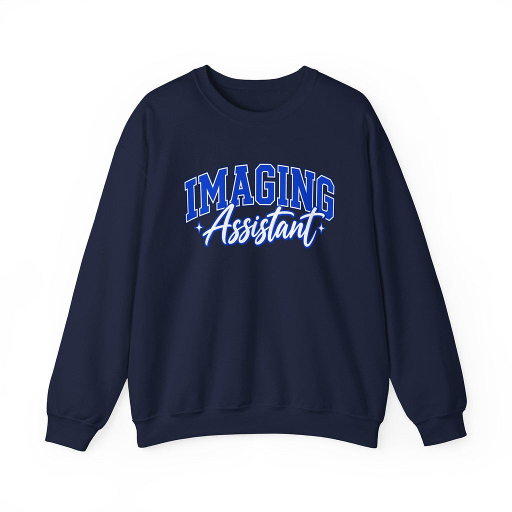 Imaging Assistant Sweatshirt, Retro Varsity Script Crewneck, Radiology Tech Gift, Medical Imaging Pullover