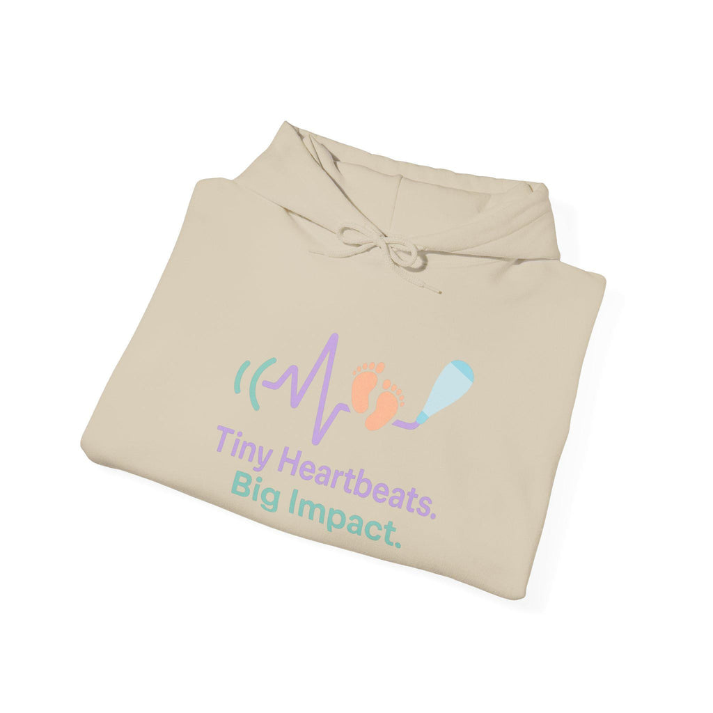 Fetal Heartbeat Ultrasound Sweatshirt, Pregnancy Announcement Gift, Baby Scan Hoodie