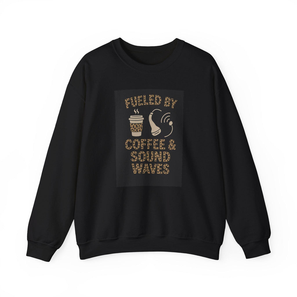 Ultrasound Print Sweatshirt, Coffee Lover Gift, Animal Print Crewneck Pullover, Sonographer Radiology Tech Scan Technician Sweater, Gift!