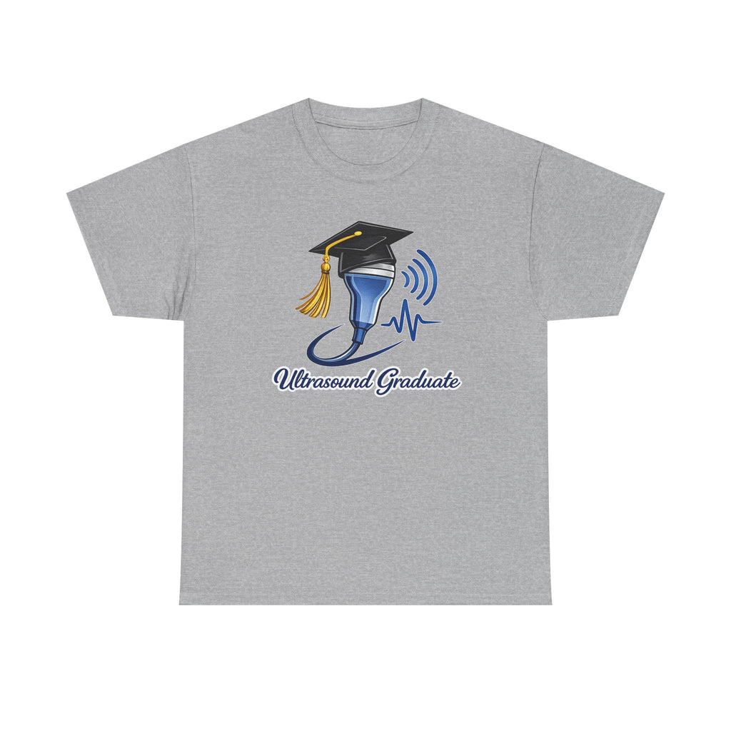 Ultrasound Graduate T-Shirt | Sonography Tech Gift (100% Cotton)