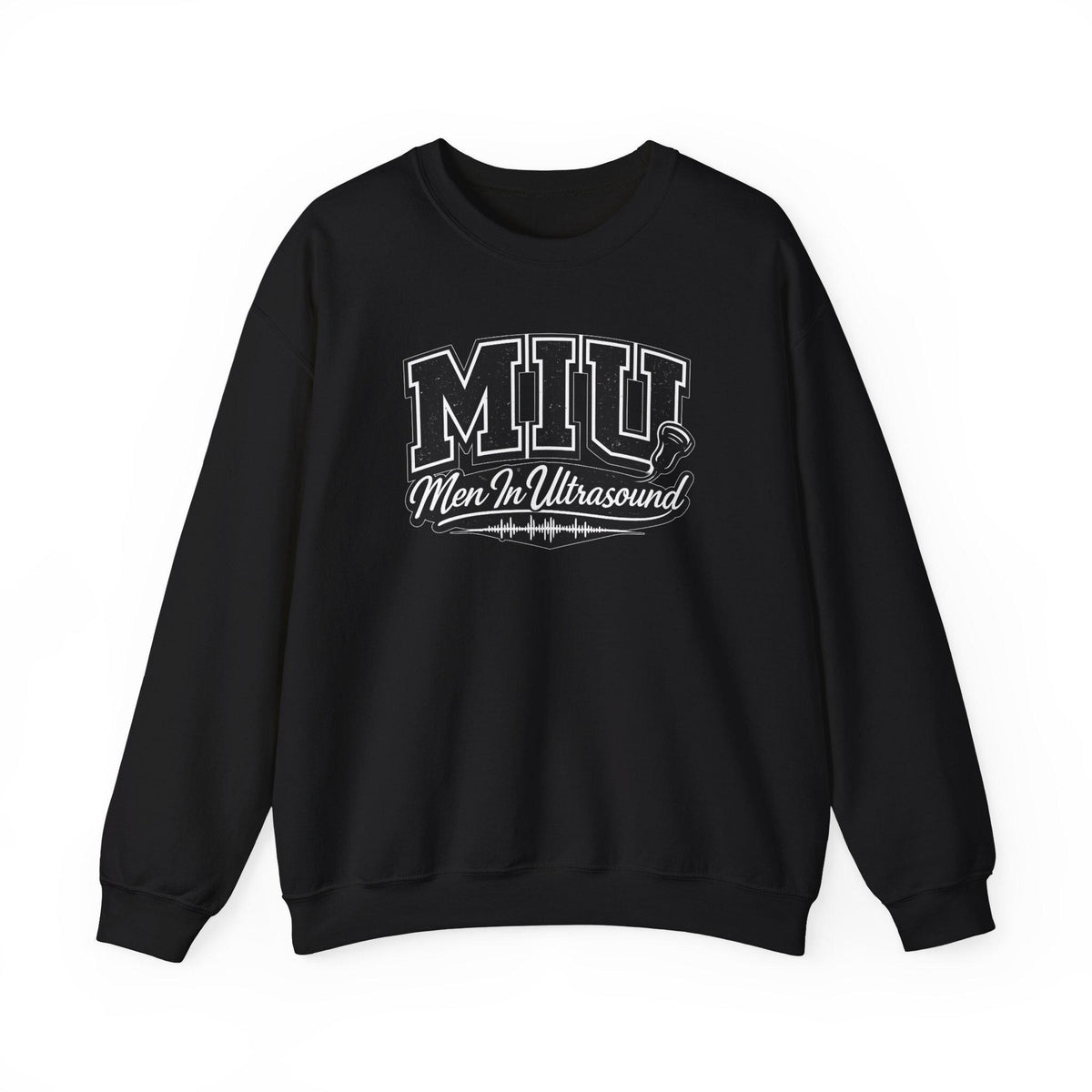 Men's Ultrasound Tech Crewneck Sweatshirt | Medical Imaging Apparel (MIU Design)