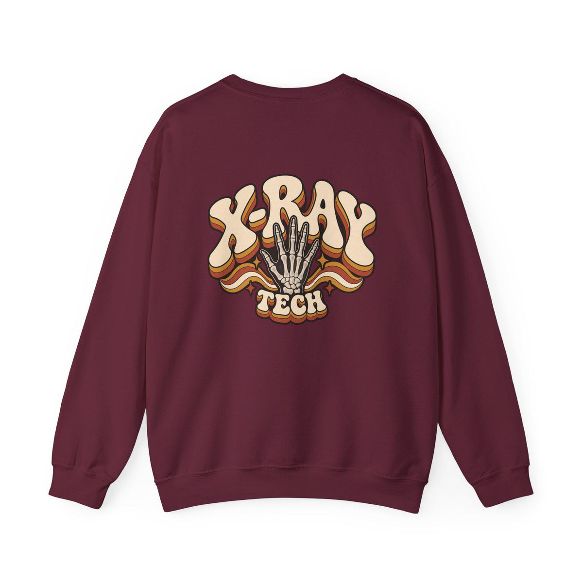 X-Ray Tech Retro Bones Sweatshirt | Radiology Technician Shirt