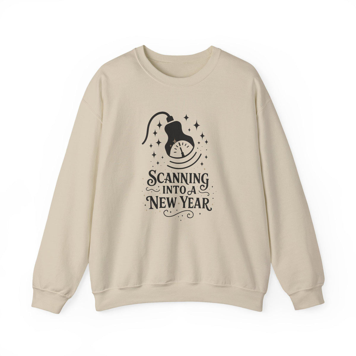 Stepping Into the New Year Crewneck Sweatshirt | New Year 2026 Sweatshirt | New Year's Eve Outfit | FunnyHoliday Pullover | Unisex Gift Idea