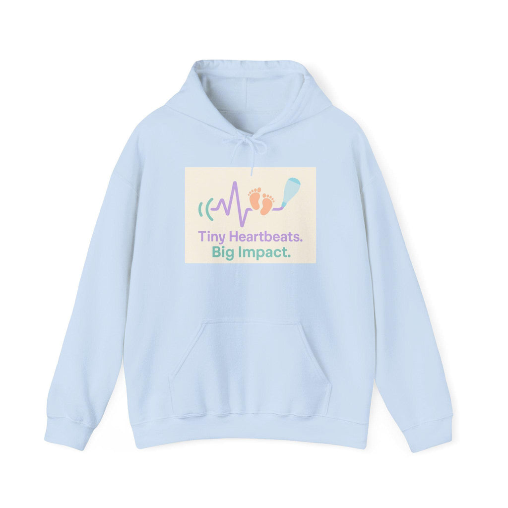 Fetal Heartbeat Ultrasound Sweatshirt, Pregnancy Announcement Gift, Baby Scan Hoodie