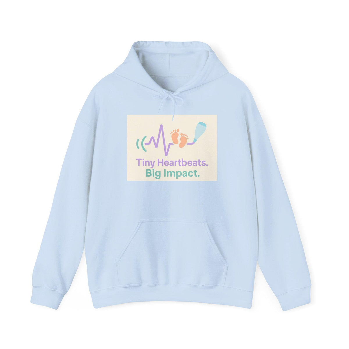 Fetal Heartbeat Ultrasound Sweatshirt, Pregnancy Announcement Gift, Baby Scan Hoodie