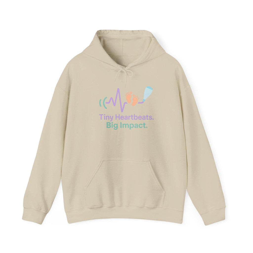 Fetal Heartbeat Ultrasound Sweatshirt, Pregnancy Announcement Gift, Baby Scan Hoodie