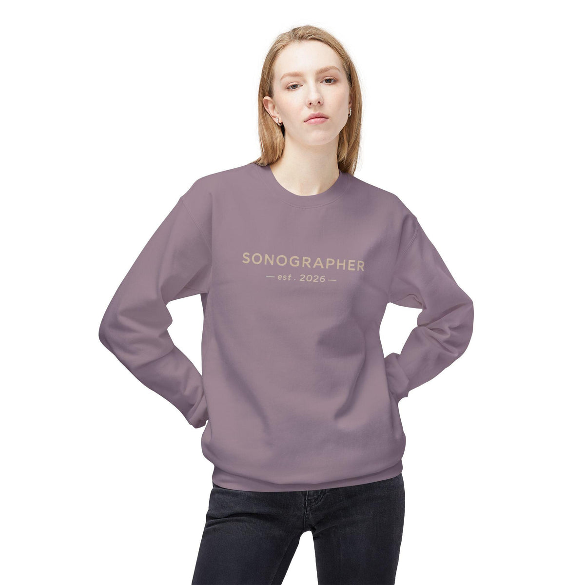Sonographer EST 2026 Sweatshirt | Sonography Tech Crewneck