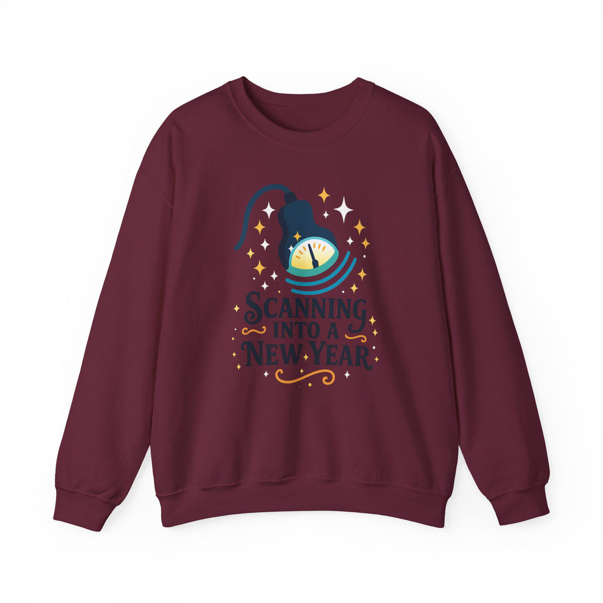 Stepping Into the New Year Crewneck Sweatshirt | New Year 2026 Sweatshirt | New Year's Eve Outfit | FunnyHoliday Pullover | Unisex Gift Idea