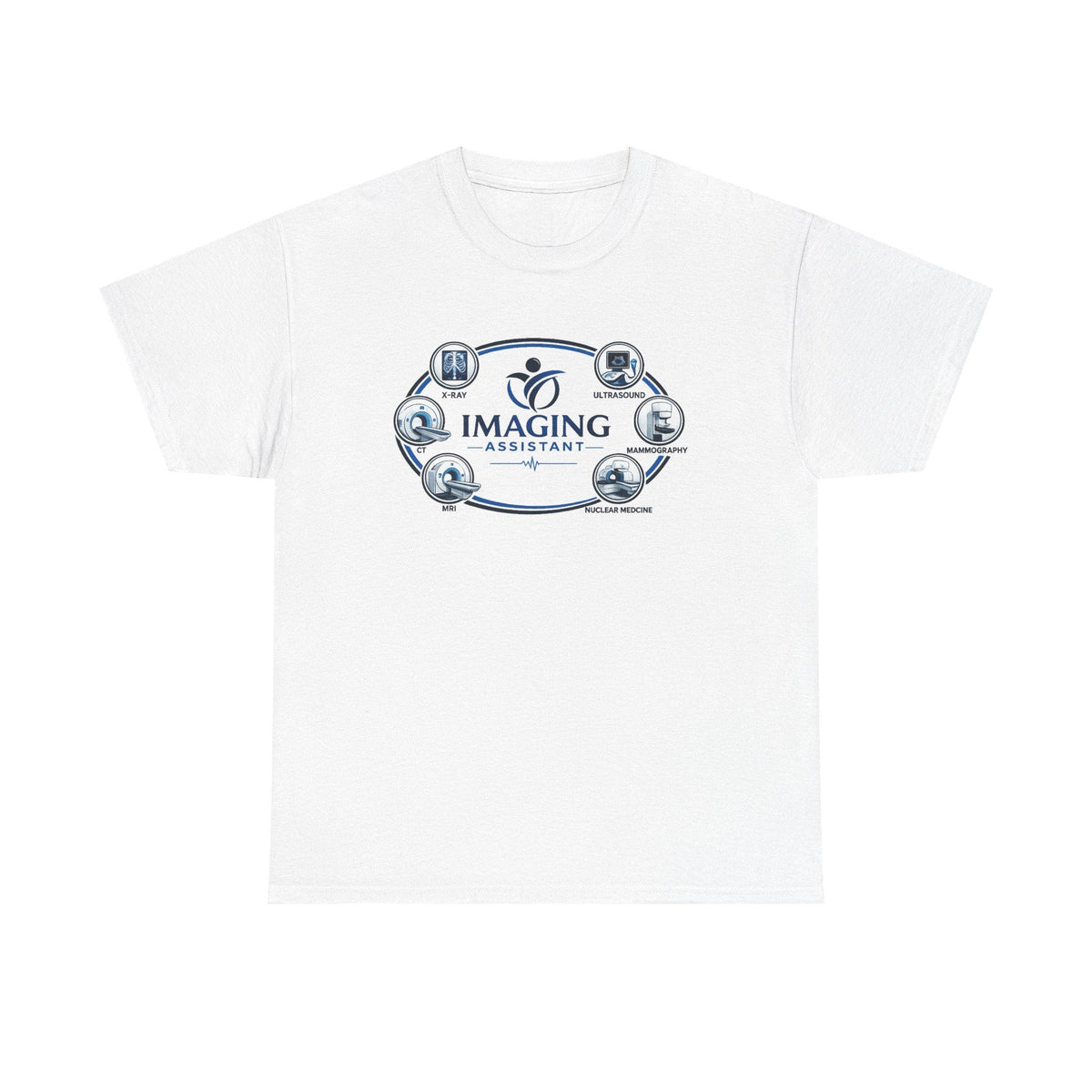 Imaging Assistant Logo Tee, Radiology Tech Shirt, X-Ray Technologist Gift, Medical Imaging Apparel