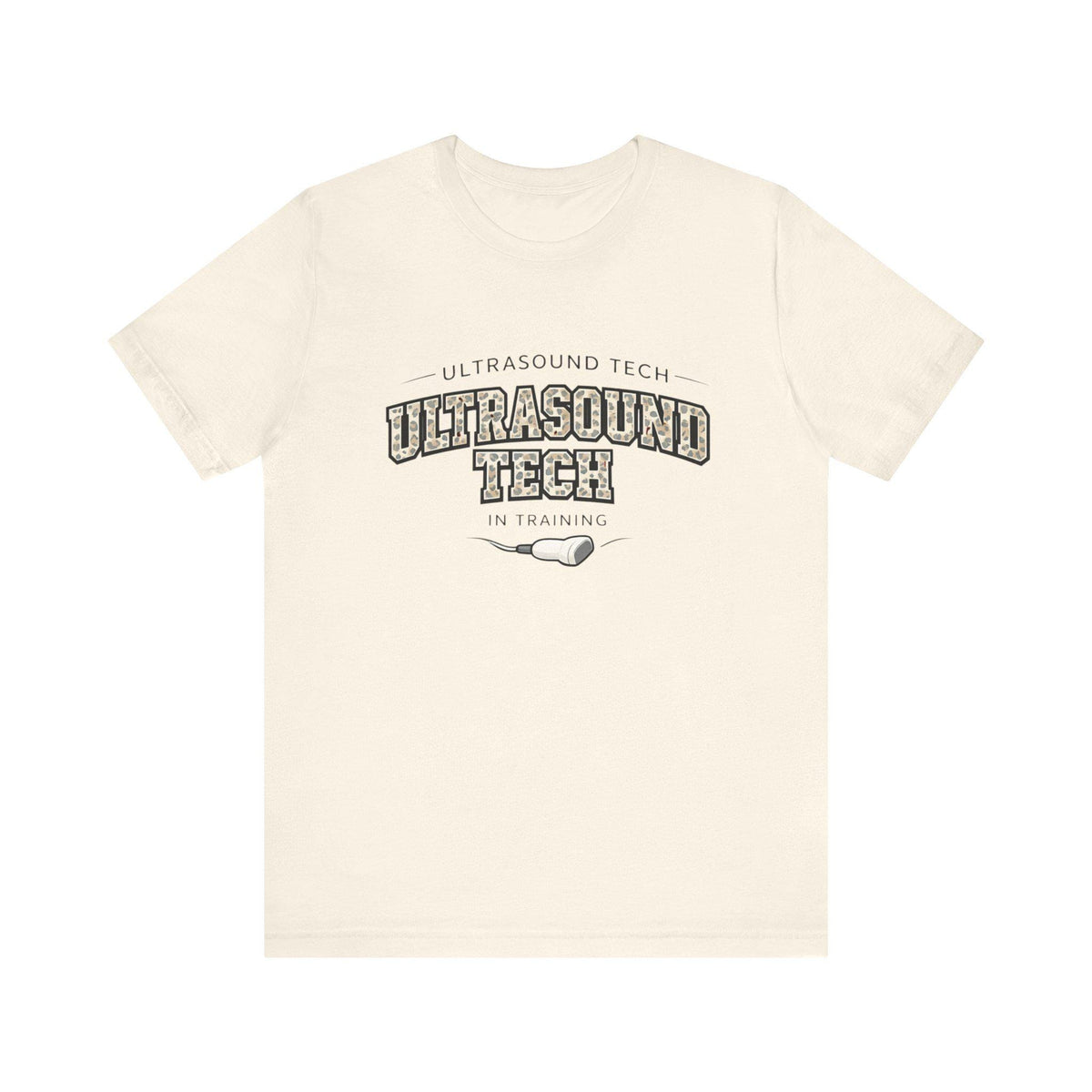 Ultrasound Tech Training Tee | Medical Sonography Student Gift (Airlume Cotton)
