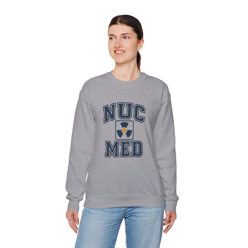 NUC MED Radiology Sweatshirt | Nuclear Medicine Tech Crewneck | Radiology Student Gift | Med School Apparel | Medical Imaging Gift