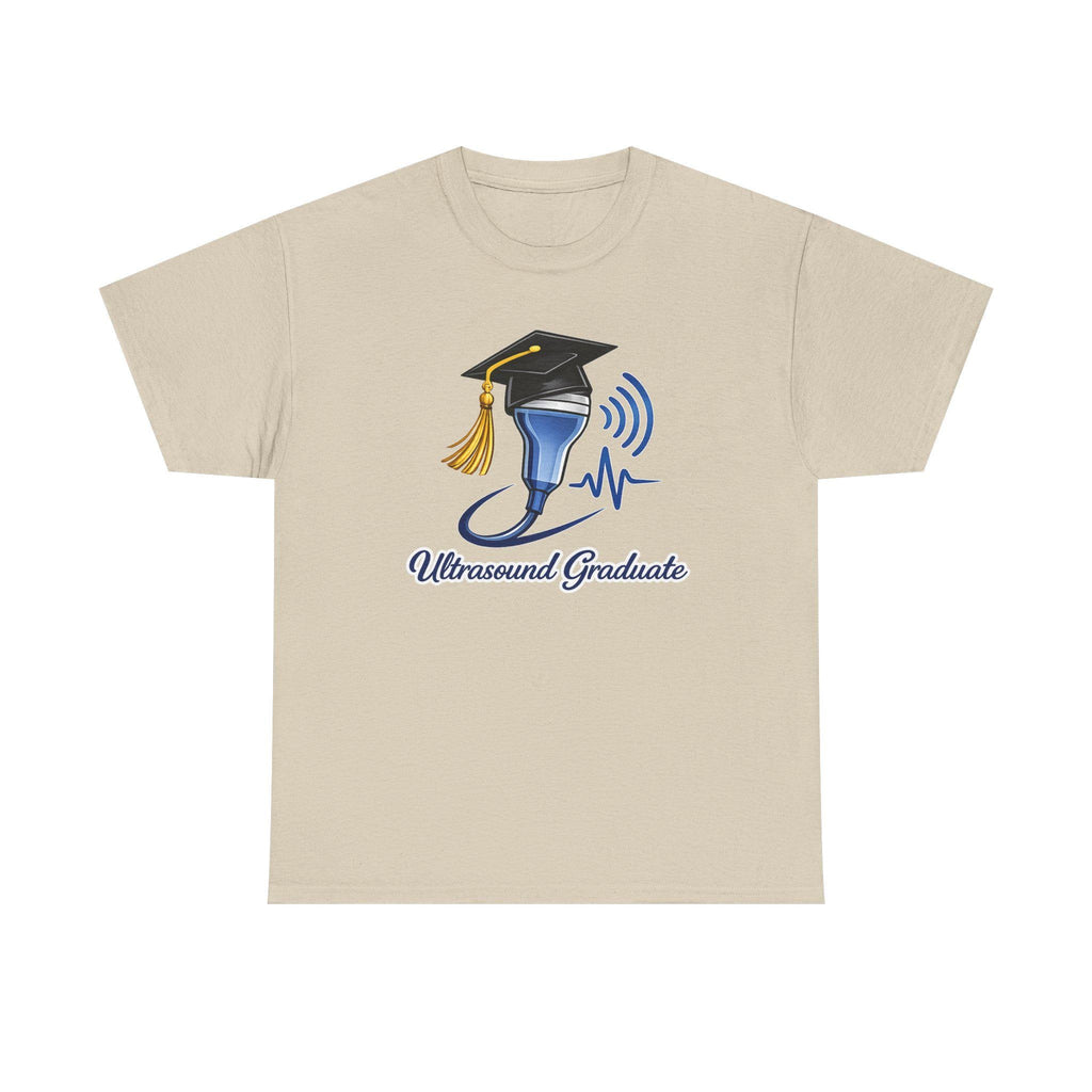 Ultrasound Graduate T-Shirt | Sonography Tech Gift (100% Cotton)