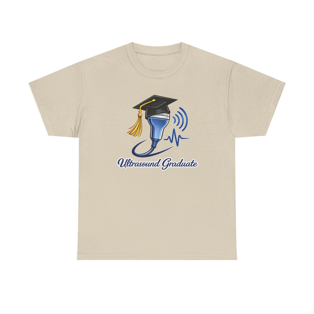 Ultrasound Graduate T-Shirt | Sonography Tech Gift (100% Cotton)