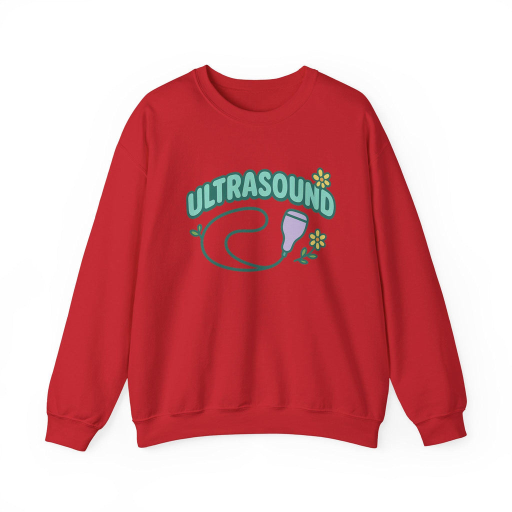 Ultrasound Crewneck Sweatshirt: Funny Medical Apparel