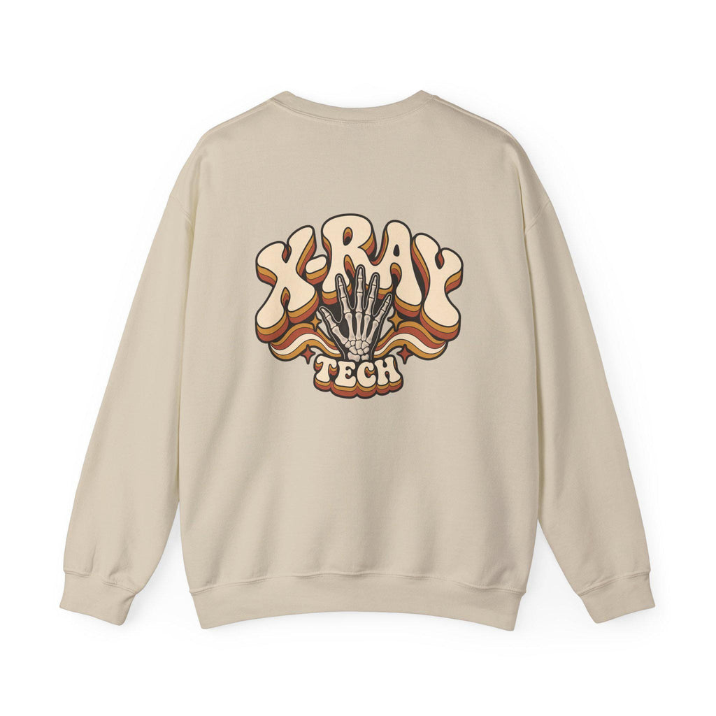 X-Ray Tech Retro Bones Sweatshirt | Radiology Technician Shirt