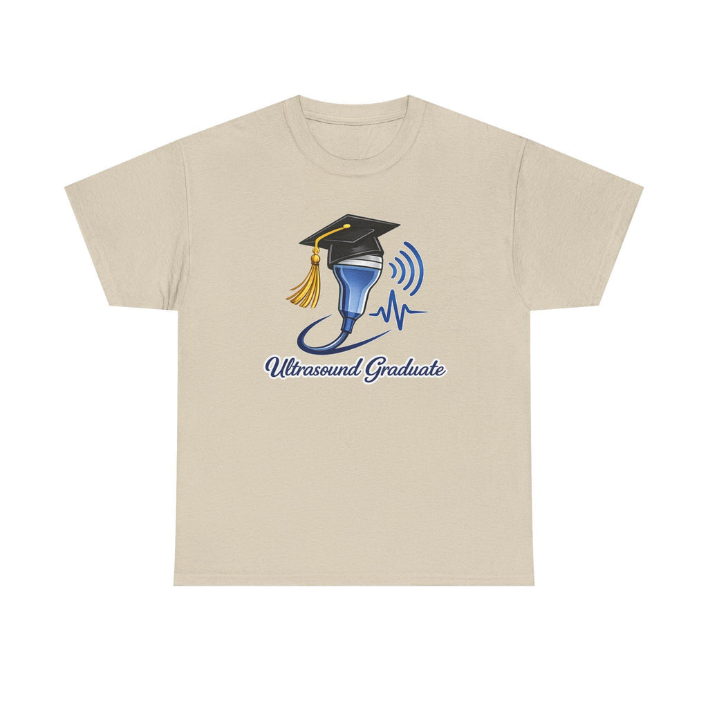Ultrasound Graduate T-Shirt | Sonography Tech Gift (100% Cotton)