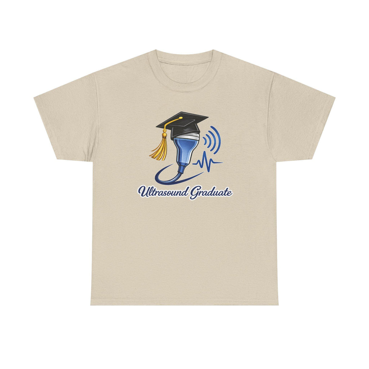 Ultrasound Graduate T-Shirt | Sonography Tech Gift (100% Cotton)
