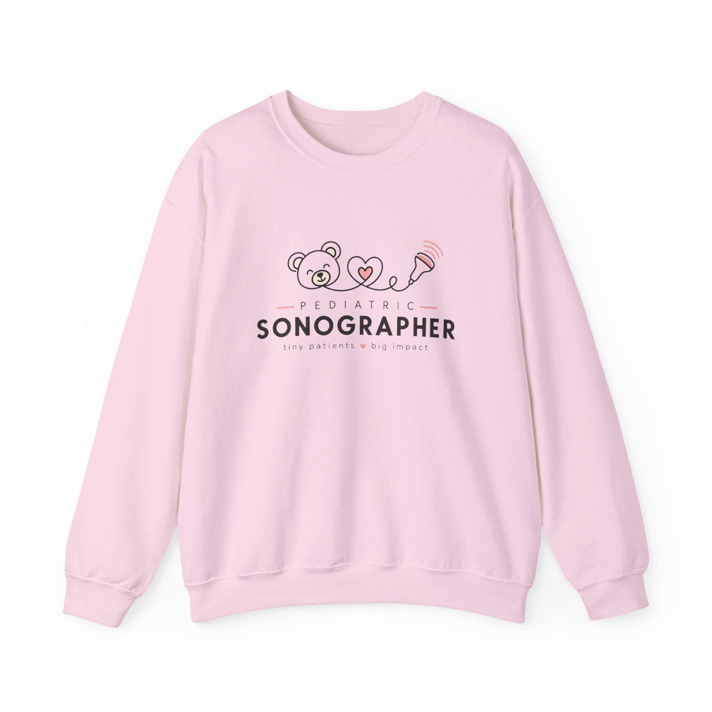 Pediatric Sonographer Sweatshirt, Ultrasound Teddy Bear Crewneck, NICU Tech Gift, Sonography Gift for Her