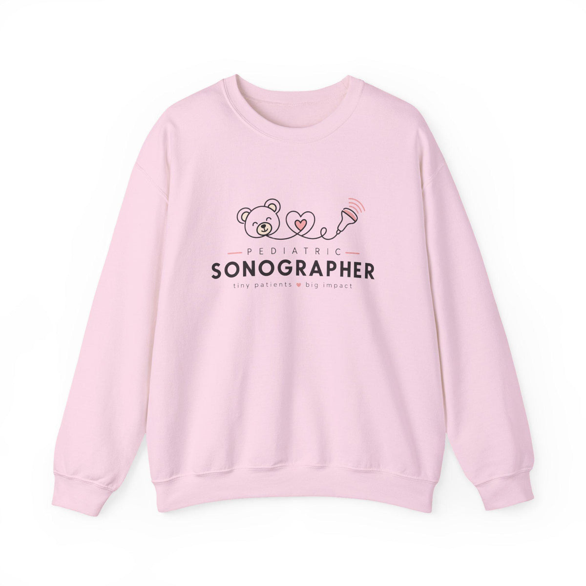 Pediatric Sonographer Sweatshirt, Ultrasound Teddy Bear Crewneck, NICU Tech Gift, Sonography Gift for Her
