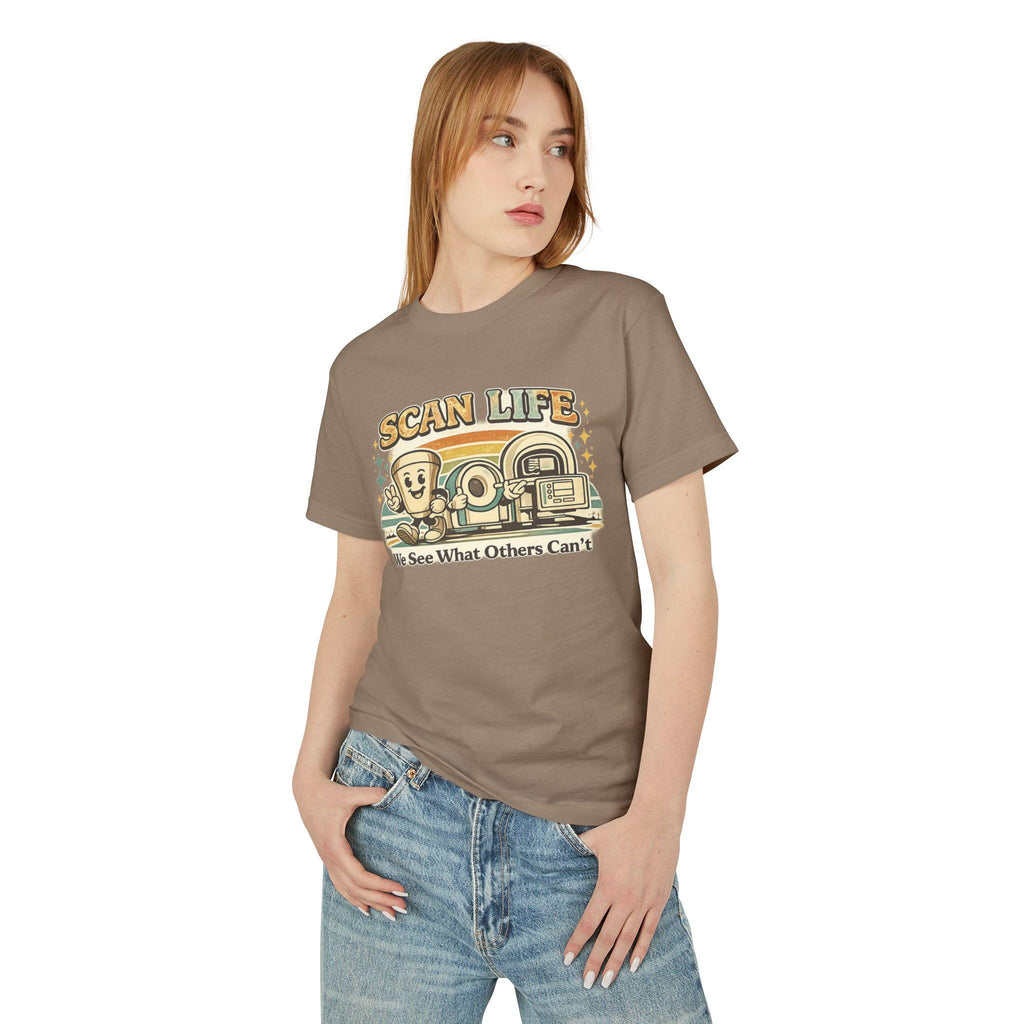 Ultrasound Tech T-shirt | Medical Imaging X-Ray CT MRI Design, Radiologic Technologist Apparel