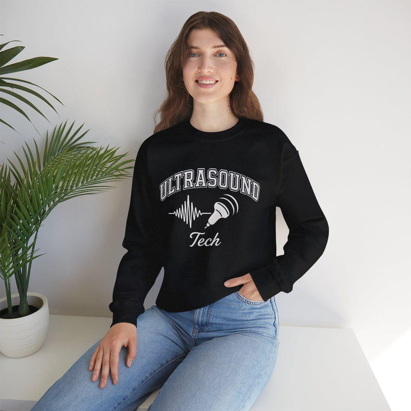 Ultrasound Tech Crewneck Sweatshirt, Sonographer Gift, Medical Imaging Shirt, Radiology Technologist Pullover, Cozy Healthcare Apparel