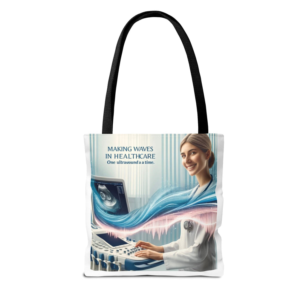 Ultrasound Nurse Tote Bag | Medical Healthcare Work Bag (100% Polyester)