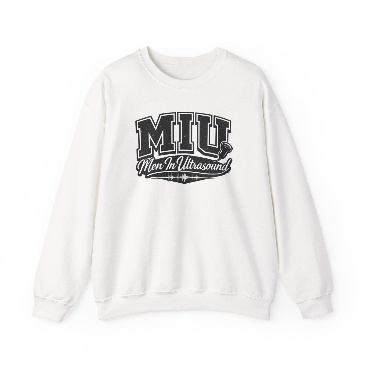 Men's Ultrasound Tech Crewneck Sweatshirt | Medical Imaging Apparel (MIU Design)