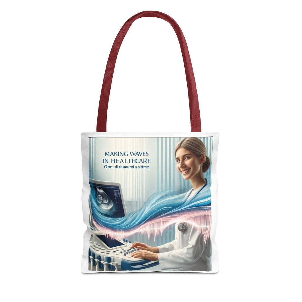 Ultrasound Nurse Tote Bag | Medical Healthcare Work Bag (100% Polyester)