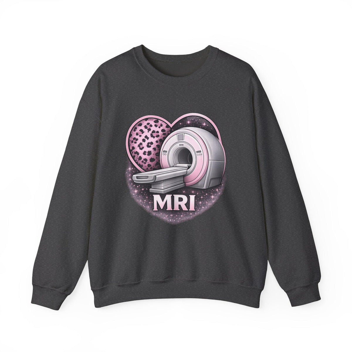 MRI Tech Crewneck Sweatshirt Embroidered Radiology Gift MRI Technician Apparel Medical Imaging Pullover Healthcare Worker Gift Cozy Crewneck