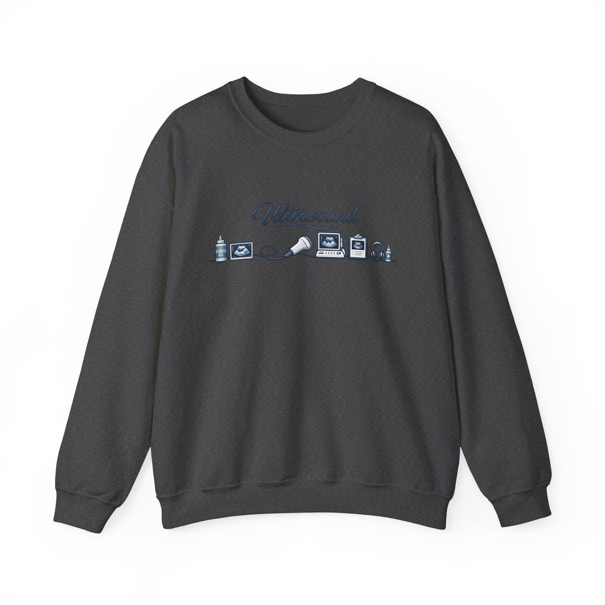 Ultrasound Icons Sweatshirt, Sonographer Crewneck, Sonogram Line Art Gift, Radiology Tech Pullover