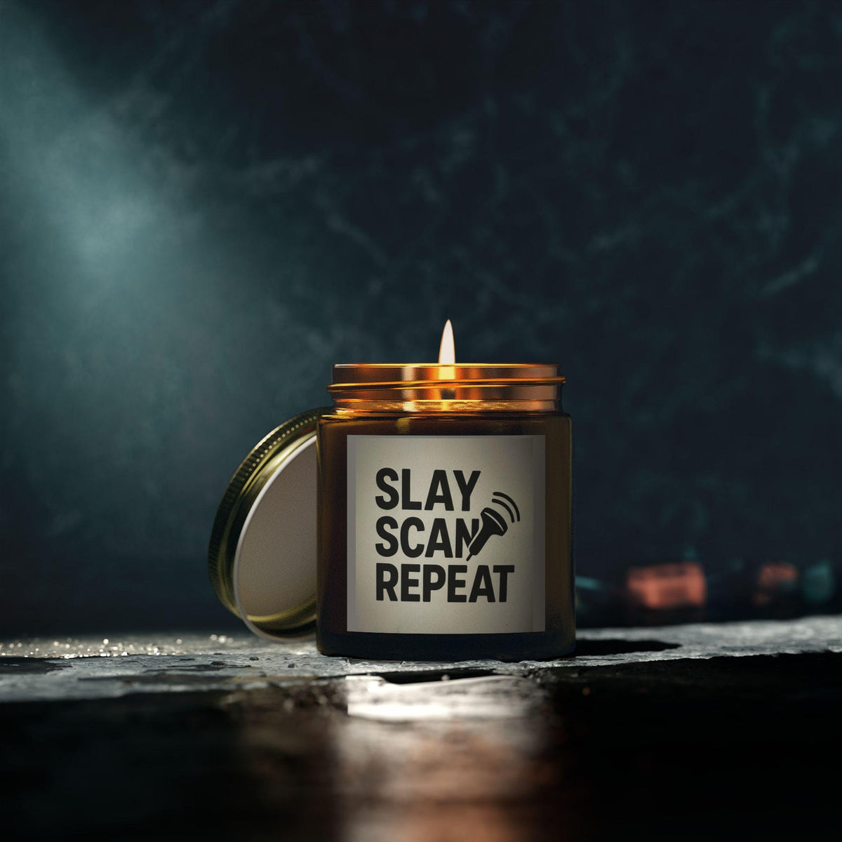 Funny Sonographer Candle | Cypress Amber Moss Scented Soy Candle, Ultrasound Tech Gift
