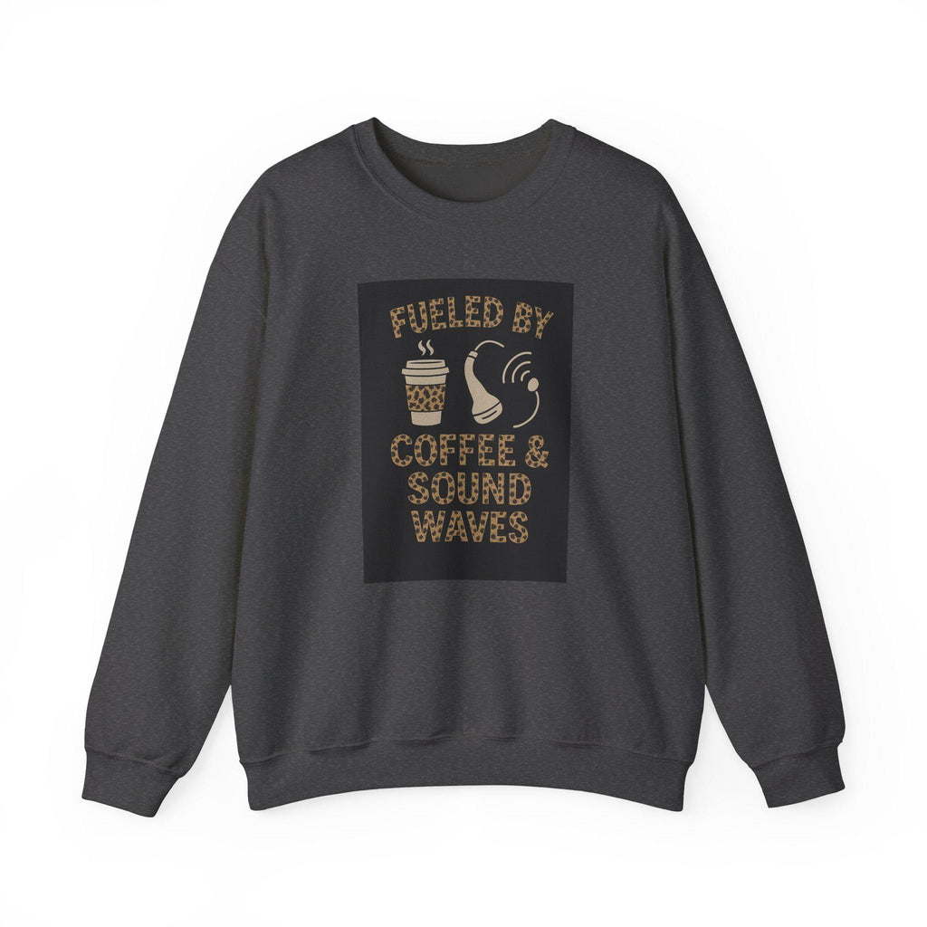 Ultrasound Print Sweatshirt, Coffee Lover Gift, Animal Print Crewneck Pullover, Sonographer Radiology Tech Scan Technician Sweater, Gift!