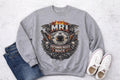 MRI Technologist Rock Sweatshirt | Radiology Tech Crewneck (8.4 oz Cotton Blend)
