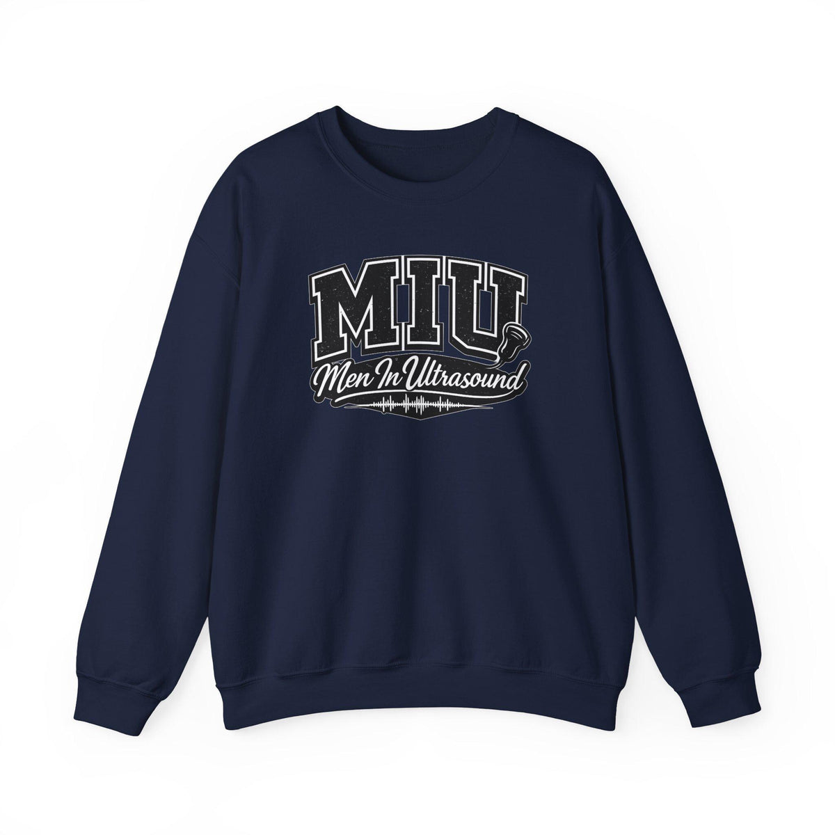 Men's Ultrasound Tech Crewneck Sweatshirt | Medical Imaging Apparel (MIU Design)